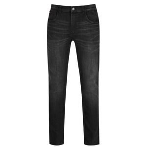 Lee Cooper Mens Denim Plain Slim Jeans / Black